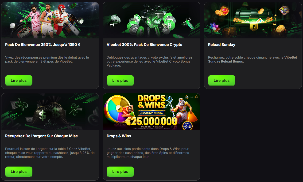 Bonus de bienvenue Spin Dynasty